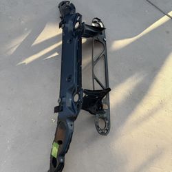 96-02 BMW Z3 M Front Radiator Core Support Frame Bracket Panel Black OEM