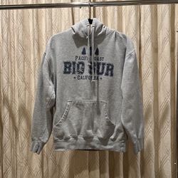 Big Sur Unisex Medium Gray Hoodie