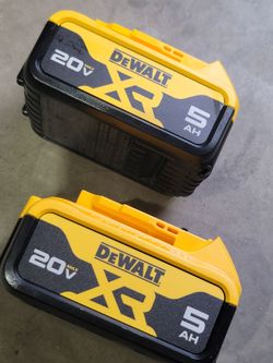 Dewalt 5.0 Batteries