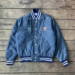 Vintage Y2K 2000 Springfield Spartans Ankelbiter Champions Football Varsity Jacket