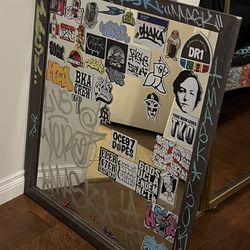 Custom Graffiti Mirror