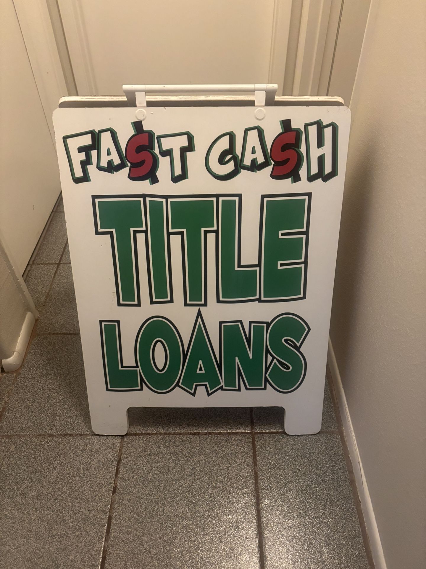 A Frame Wooden Sign (ahwatukee)
