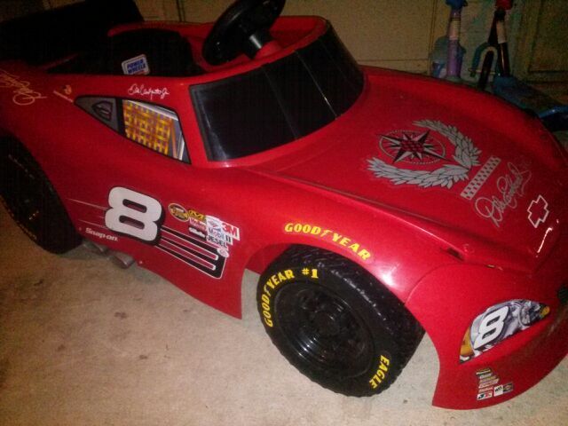 Dale Earnhardt Jr Power Wheels car