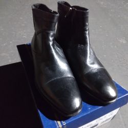 Italian Leather Boots Fur Lined