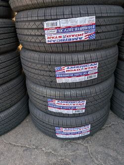 235 60 18 American Tires Con 50,000 millas de Garantía