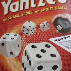 Yahtzee Shake Score And Shout Game 