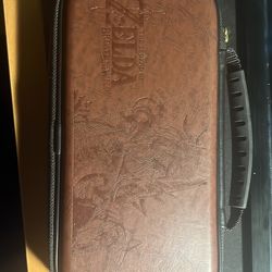 Nintendo case with game holder