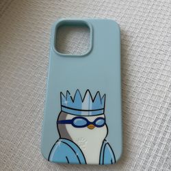 Pudgy Penguins Polar Blue Iphone Case