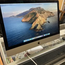 IMAC CORE I5 16GB RAM 1TB HARD DRIVE 27 INCH 3.2 GHZ NO ISSUES  COMES WITH POWER CORD ONLY 