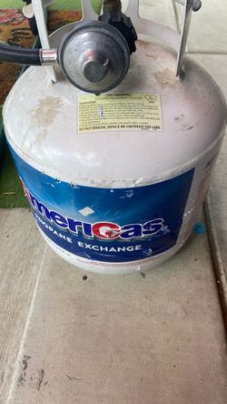 empty propane tank