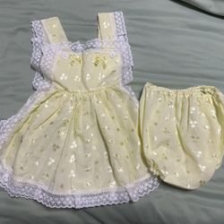 Baby Girl Yellow Dress