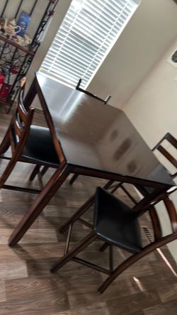 Dining table with 4 chairs