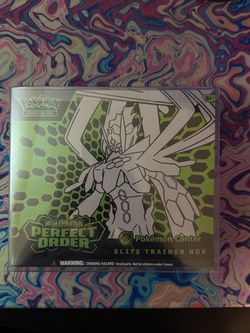 Pokemon Perfect Order ETB Pokemon Center