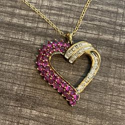 925 Gorgeous Peruvian Chain And Heart Pendant 