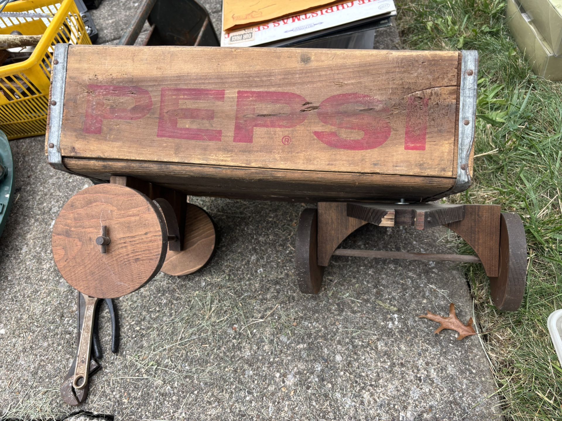 Vintage, Local Pepsi Crate / Wagon