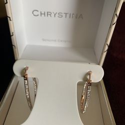 Earring New With Tag In Box