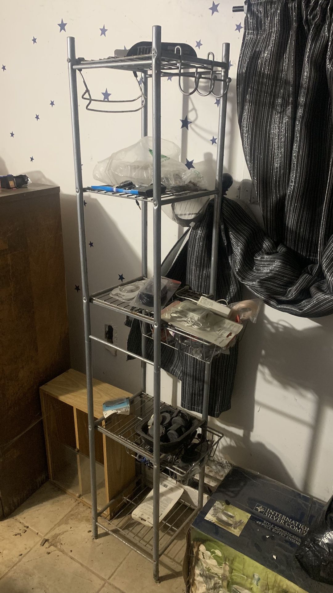 Galvanized Shelving Stand 12 In X 12 In