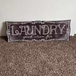 Laundry Sign
