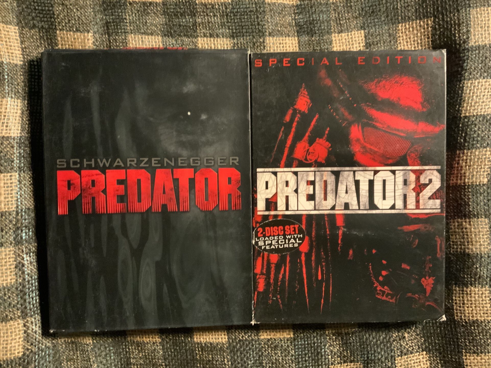 Predator 1 & 2 DVD