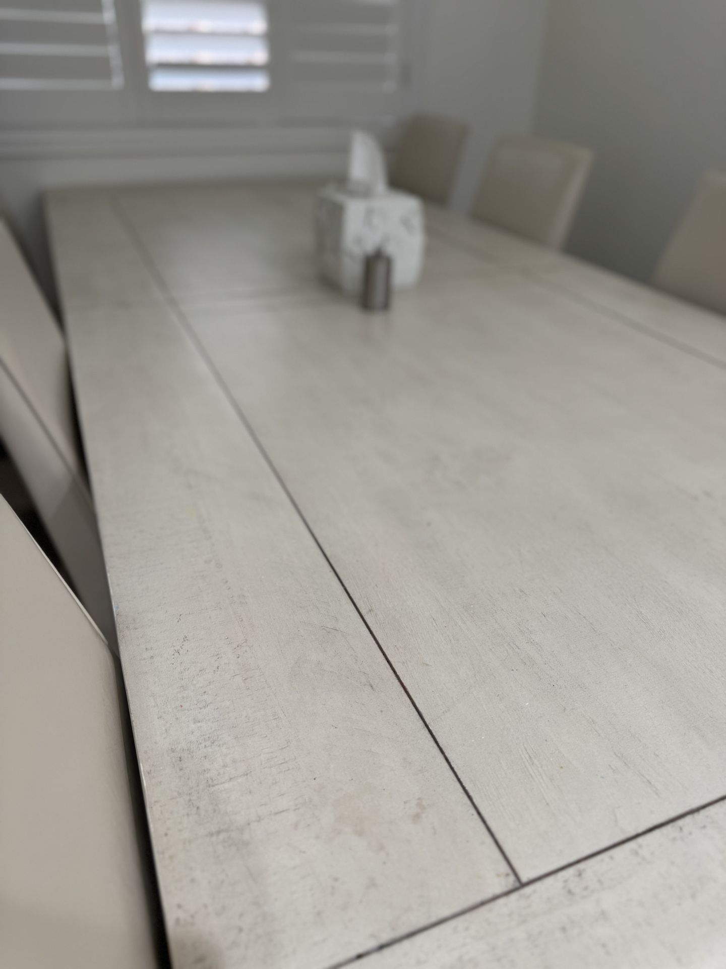 White Dining Table Set