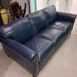 Leather Couch 