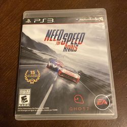 PS3 Need For Speed Rivals