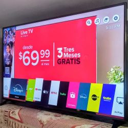 🟨SELLING  MY  SMART  TV LG  60" 4K  LED  WEB'OS   AI  THINQ🟪  ( NEGOTIABLE  )  🟩FREE  DELIVERY🟨