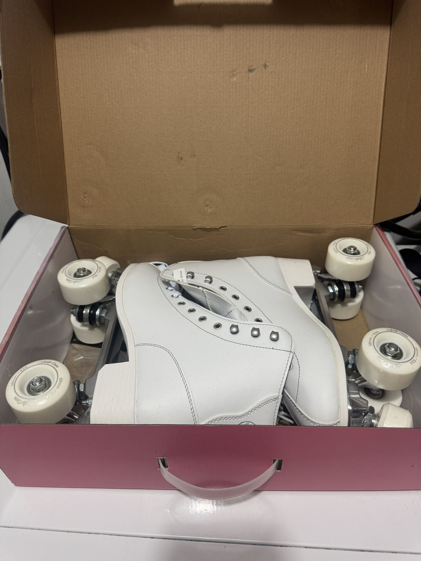 Women’s White Roller Skates