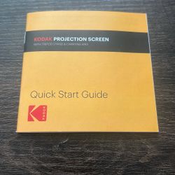 KODAK 60” Projection Screen