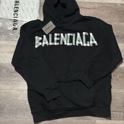 Balenciaga Tape Hoodie – Size Medium – Brand New