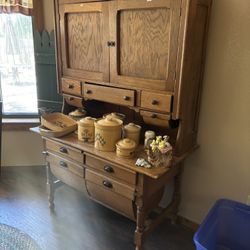 Antique Hoosier Table