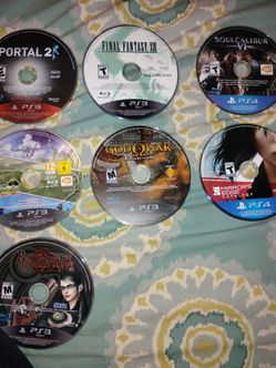 Play station 3 and 4 games