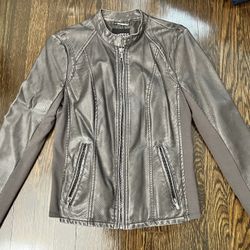 Faux Leather Jacket 