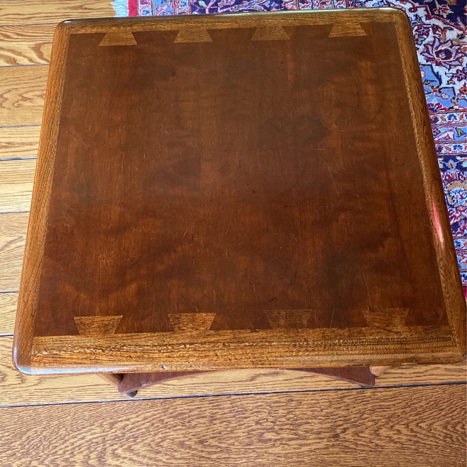 Mid Century Acclaim Square Lane End Table