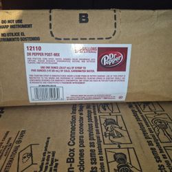 Dr Pepper Syrup For Fountain Soda Machine