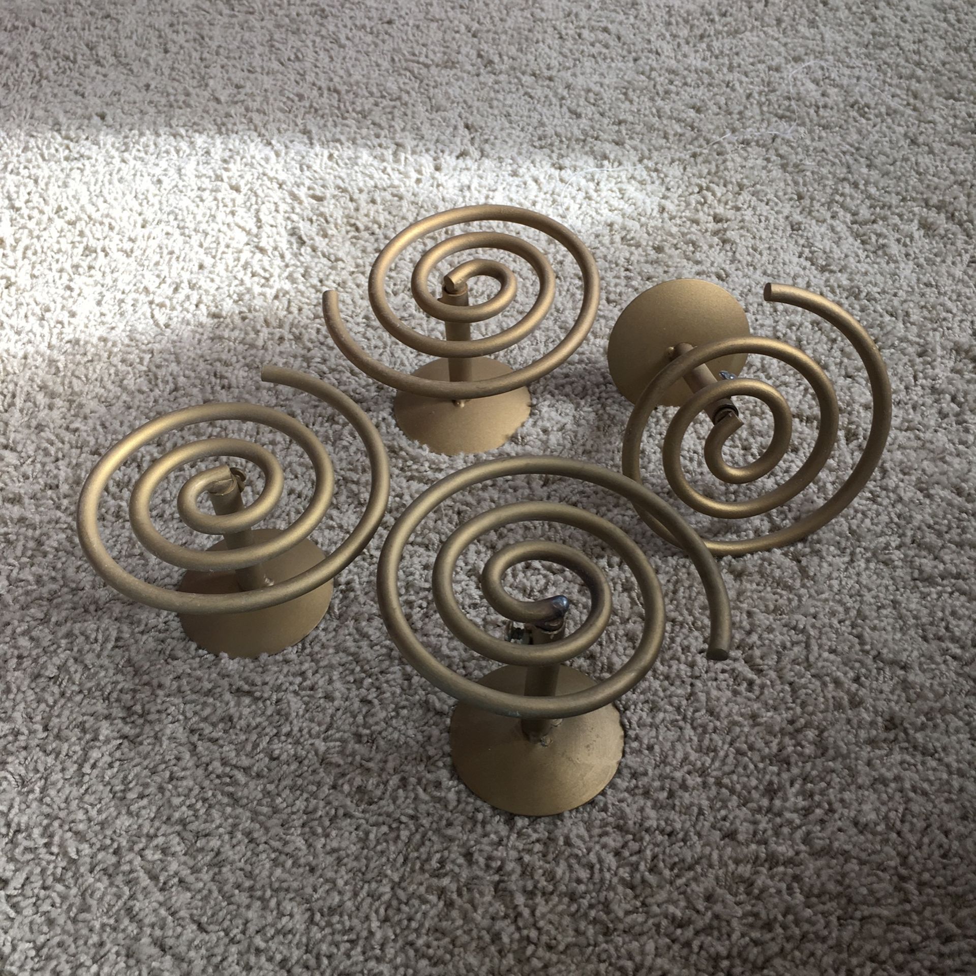 Curtain Rod 4Decorative Window Scarf Holders