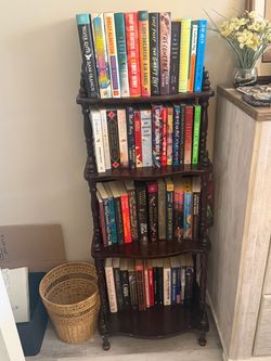 Dark Brown Wooden Shelf