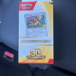 The Pokemon TCG 30th Anniversary Celebration Knock Out Collection 