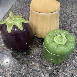 1990’s  Vintage Ceramic  Canister