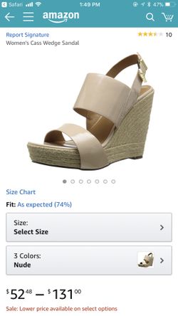 New! Women’s Report Signature Cass Wedge Sandals