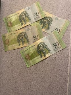 Lot of 4 billetes Extranjeros 😎