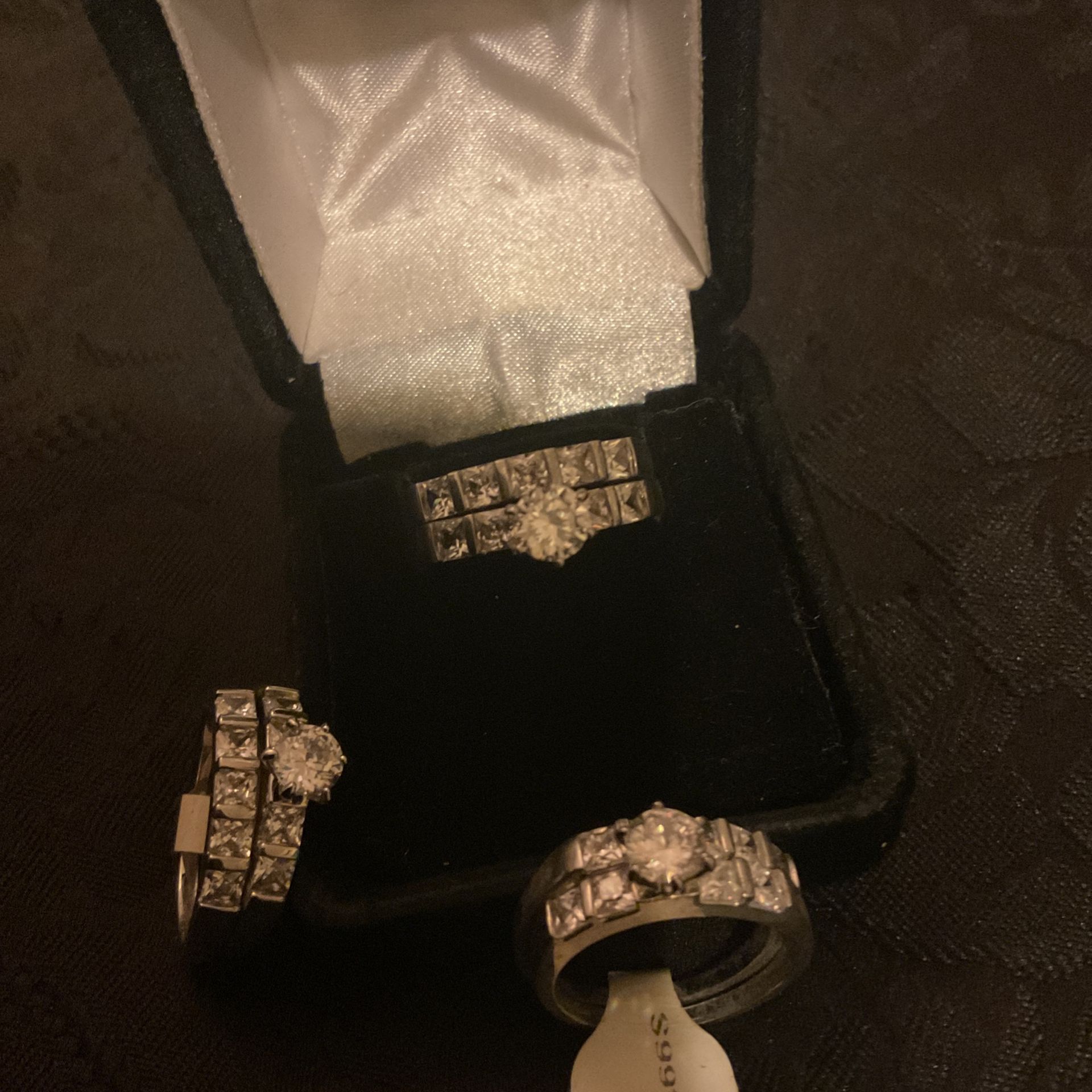 Silver 2 Piece Ring Sets…NRT