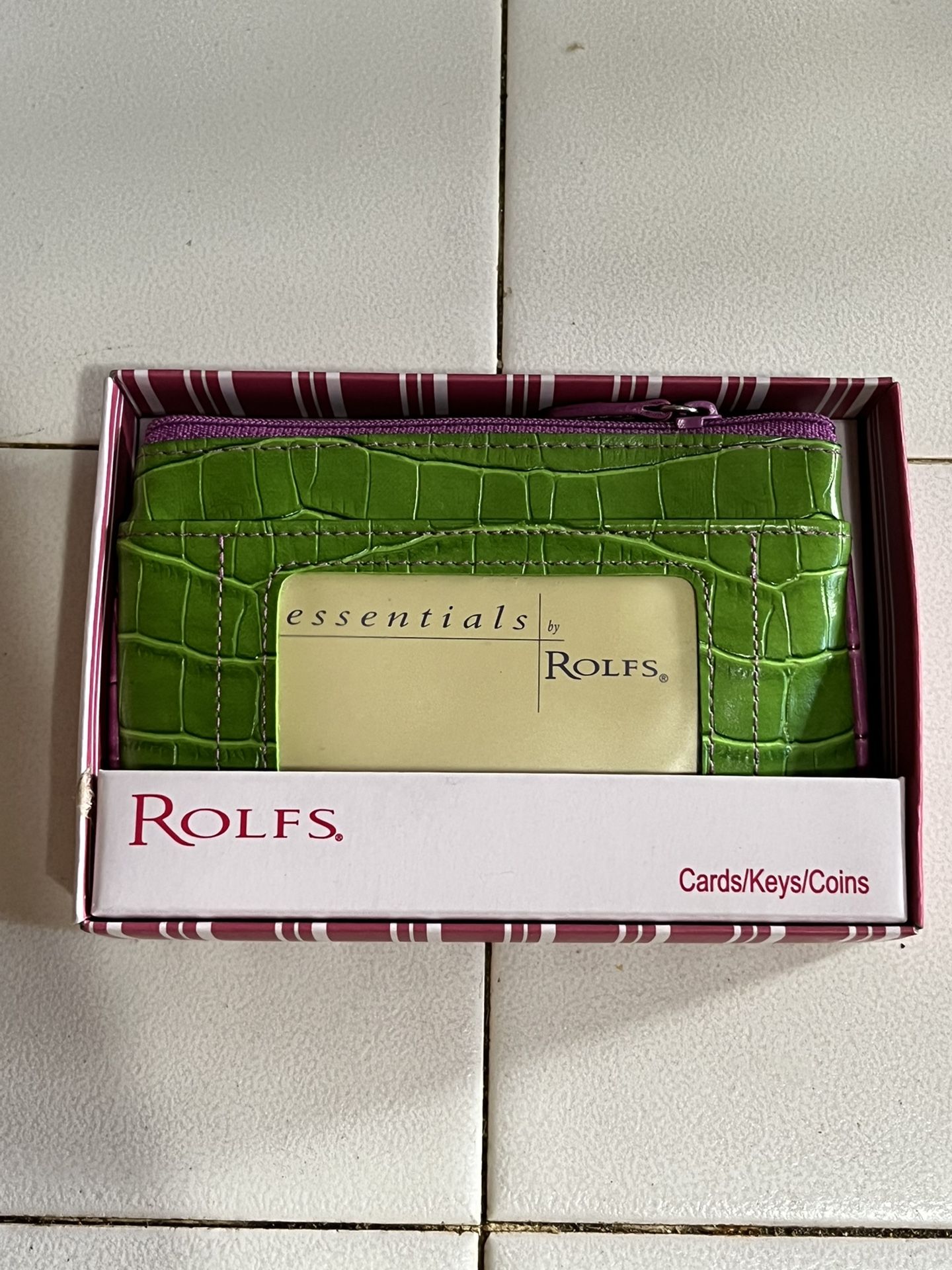 Rolf’s Essential Crocodile Skin Wallet