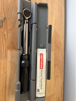 Craftsman torque wrench