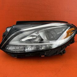 2016 2017 2018 Mercedes GLE GLE350 GLE400 Left Driver Side Halogen Headlight OEM