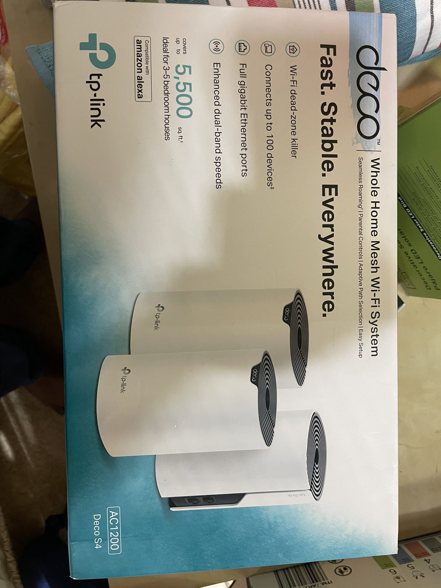 Deco Whole Home Mesh Wifi System