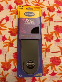 Dr. Scholl's Love Your SNEAKERS Full Length Foam Insoles, Absorb Shock, Women Size 6-10, 1 Pair