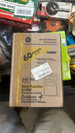 Air conditioner, disconnect 240 V