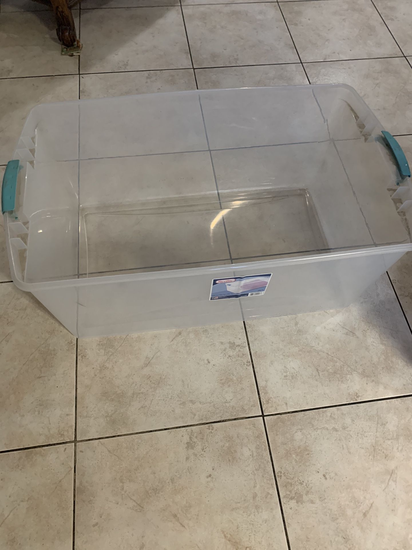 2 Storage containers (NO LIDS)
