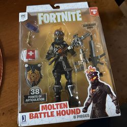 Molten Battle Hound Fortnite Figure
